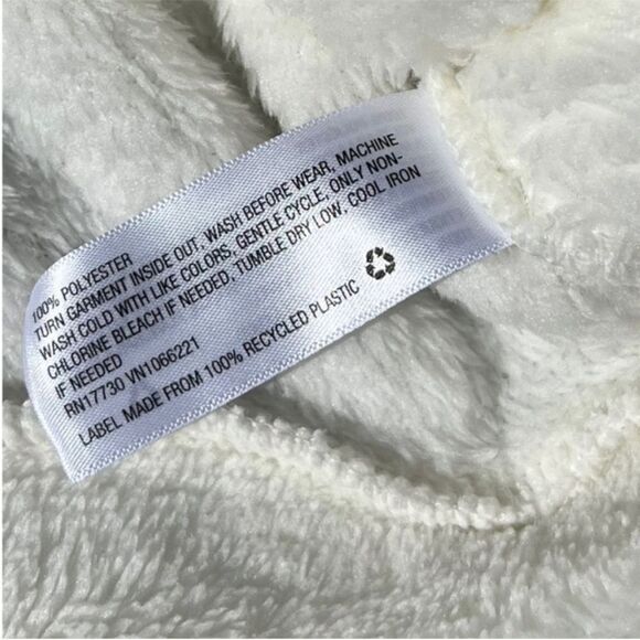 All in Motion White Fleece Jacket - Picture 7 of 7